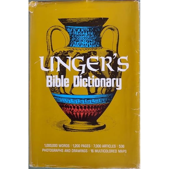 Pre-Owned Unger's Bible Dictionary, 9780802490353, 0802490352, Hardcover, 19th Edition edition