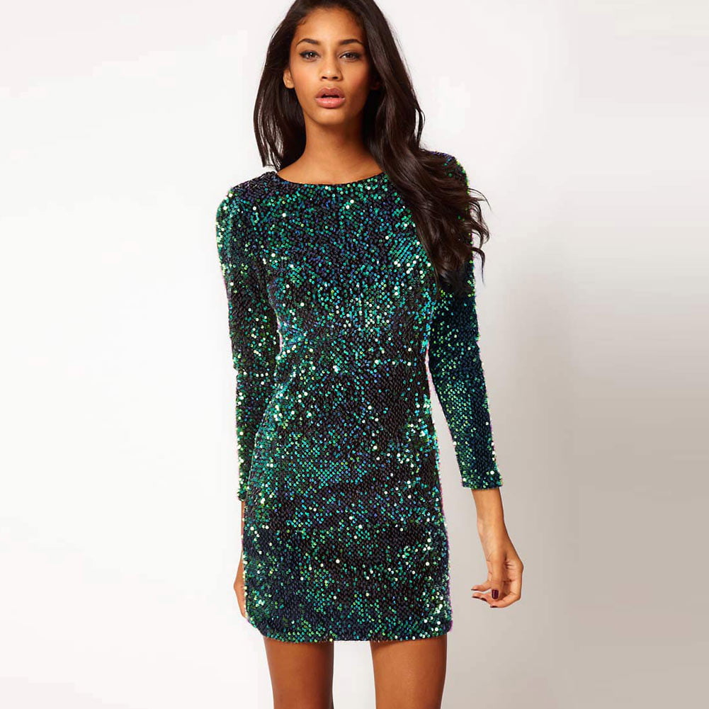 green sequin party dress Big sale - OFF 63%
