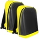 thumbnail image 1 of Mochilas LED PixelYellow 2 Pzas Pantalla LED 64x64px 25x25cm 5V/2A 15kg Nailon Cremallera Amarillo/Negro, 1 of 1