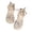 White, variant on Gyujnb Girls' Soft Sole Toe Sandals with Rhinestones for Summer,12
