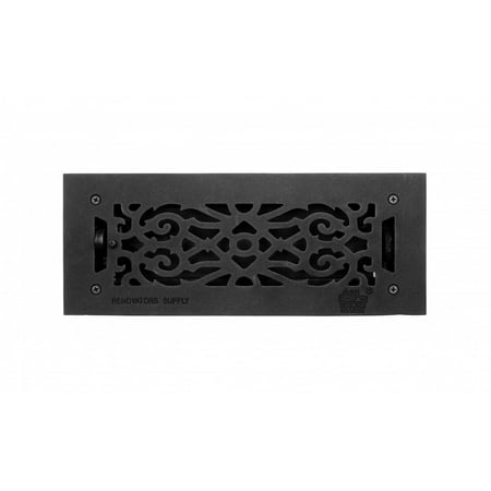 Victorian Register - Floor Heat Register Louver Vent Victorian Cast 4