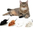 thumbnail image 4 of 2pcs Wind Up Plush Mouse Toy, For Indoor Cats, Interactive Cat Toys, Cat Teaser Toy Assorted Varieties, 4 of 5