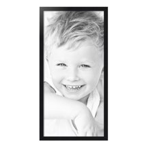 ArtToFrames 19" x 39" Black Steel Picture Frame, 19x39 inch Black MDF Poster Frame (WOM-4639),  Pack