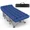Blue Cot+Blue Pad, variant on PNKKODW 28 Outdoors Folding Cot with 2 Sided Mattress - 75" x 28" Cot, 1200D Oxford with Carry Bag for Camp Travel Guest