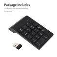 thumbnail image 4 of Numeric Keypad Wireless USB Number Pad 2.4GHz 18 Key Mini Portable Data Entry Number Pad for Laptop Desktop PC Computer Surface pro Notebook, 4 of 4