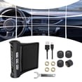thumbnail image 1 of Wireless Solar Car Truck tire pressure system Solar TPMS LCD + 4 external sensor, 1 of 8