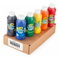 thumbnail image 3 of Crayola 8Oz Washable Fingerpaints In Classic Colors, 6 Count, 3 of 5