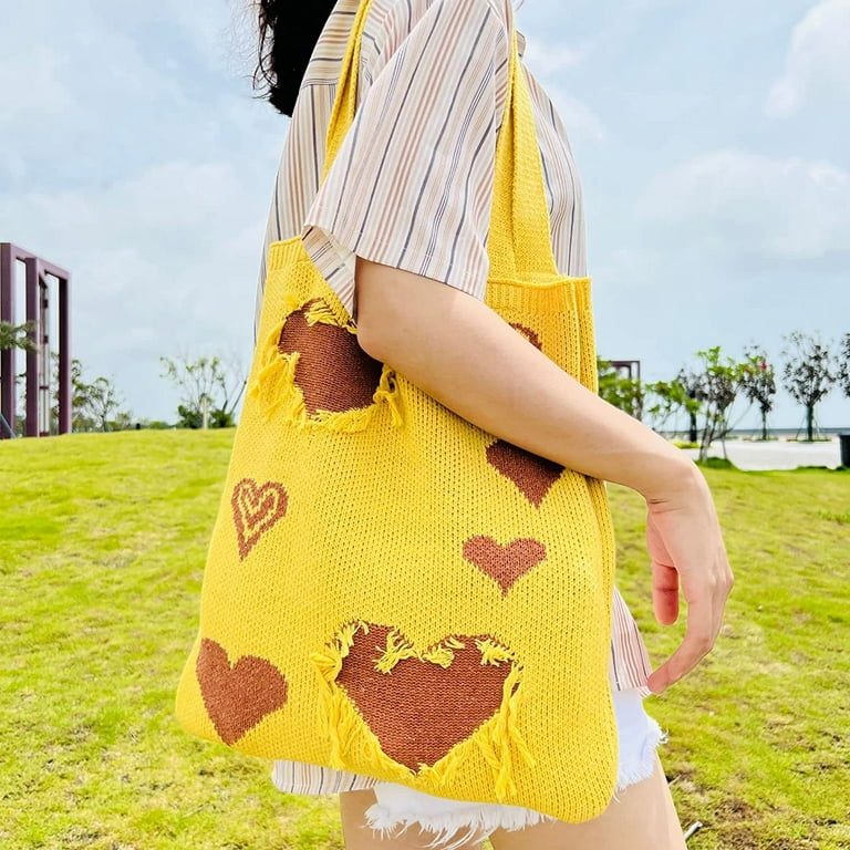 PIKADINGNIS Women Hobo Bag Trendy Stone Pattern Tote Bag Small