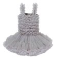 thumbnail image 4 of Girl Party Dress Tutu Suspenders Kids Dresses Cute Fancy Wedding Princess Vestido Birthday Bridesmaid Costume 18m To 7 Years, 4 of 5