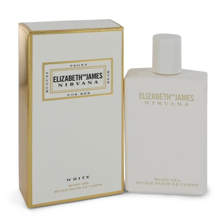 Nirvana White by Elizabeth and James Body Oil 3.4 oz for Women - Brand New
