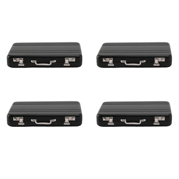 4X Business Card Case Mini Carry Case Card Case Card Password Case Only Used for Card Business Cards, Etc. Black