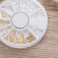 thumbnail image 3 of SHOWERORO Women Nail Accessories 1 Set Metal Rivet Studs Assorted Grids for Nail Decoration and Body Art Decor, 3 of 8