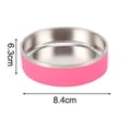 thumbnail image 2 of Acero inoxidable del cuenco del perro de 42 onzas ningún cuenco del agua del perro del animal doméstico del metal del resbalón del cuenco del agua de la comida de perro del derrame, 2 of 5