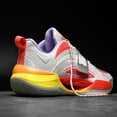 thumbnail image 4 of BINQER Zapatillas de baloncesto unisex, zapatillas for correr al aire libre, zapatillas deportivas de entrenamiento de malla transpirable, 4 of 5