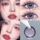 thumbnail image 2 of Mill Creek-lentes de contacto de Color morado, lentillas de Color azul de gran diámetro para pupilas con miopía 0 ~ 8,00, 2 of 3