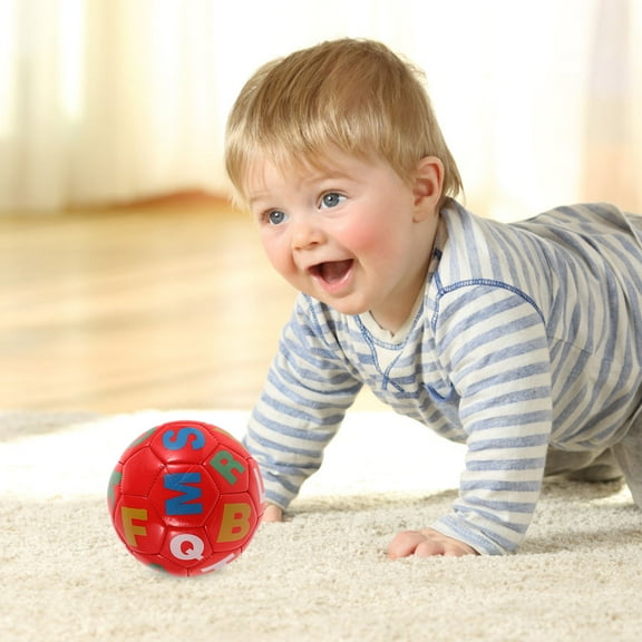 unbranded Soccer Ball Pack Inflatable PU Material For Toddlers Indoor Play 1Set