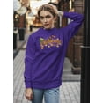 thumbnail image 2 of Oktoberfest Autumn Garland Sweatshirt Women -Image by Shutterstock, Female 4X-Large, 2 of 4