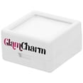thumbnail image 1 of Cajas para Boutique de Joyas GlamWhite3 1Pza Blanco 3x3x1.7cm Plástico Interior Terciopelo Joyero con Logo., 1 of 2