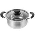thumbnail image 4 of Shisuyan Stainless Steel Cooking Stockpot Household Stock Soup Pot Kitchen Food Cooking Pot, 4 of 8