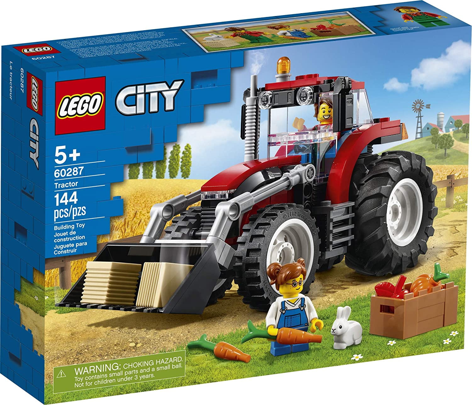 LEGO® City 60287 Tractor, New 2021 (148 Pieces)