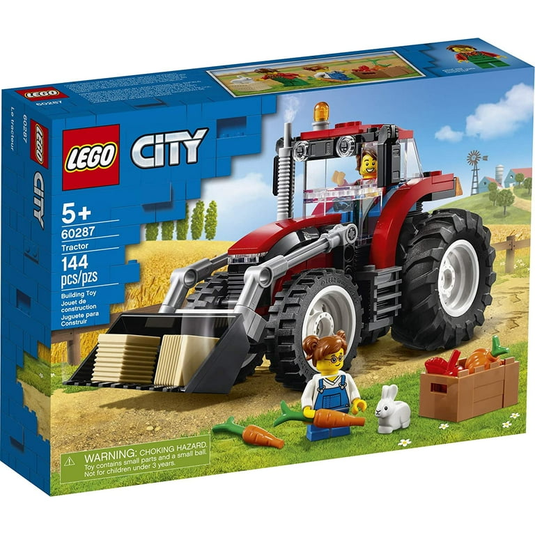 LEGO City Great Vehicles Tractor Building Kit 60287, Farm Toy with