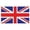 Blue, variant on JHGoosa Flag British Flag 3x2FT UK Flag Indoor Outdoor Quality Polyester With Color And Brass Decorations