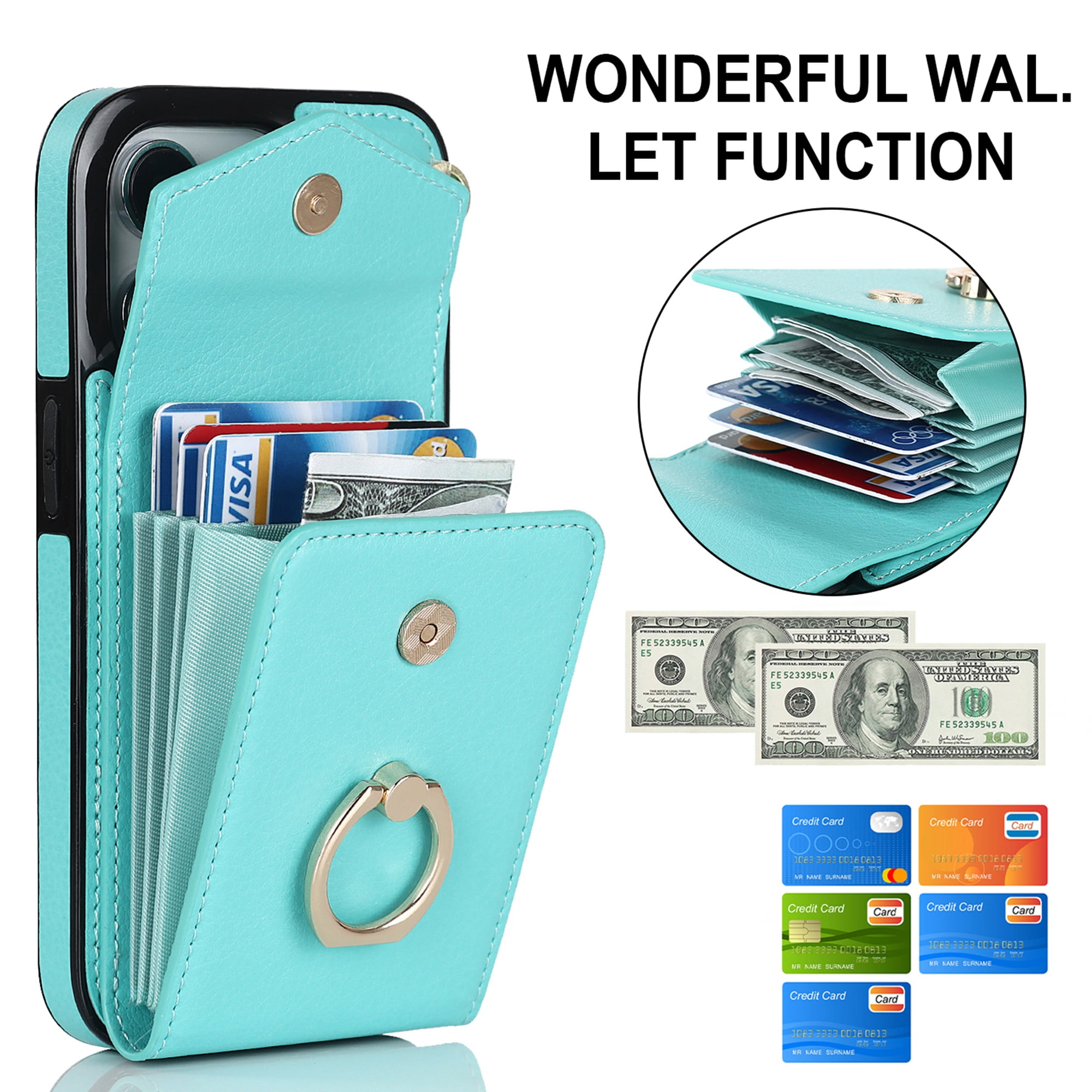 Wristlet Lanyard Hand Wrist Strap Credit Card Holder Wallet ID