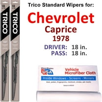 1978 Chevrolet Caprice Wiper Blades (Set of 2)