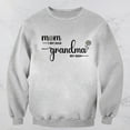 thumbnail image 4 of Lotusprinthandmade Personalized Mom Est Grandma Est White Embroidered Classic Unisex Sweatshirt S-5XL (70% cotton, 30% polyester), 4 of 4