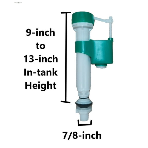 Toilet Fill Valve Replacement Fits Jacuzzi HB66000 by NuFlush
