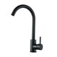 thumbnail image 2 of Grifo de lavabo Zulema 360 grados Giratorio Alto Negro, 2 of 8