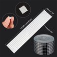 thumbnail image 2 of NOGIS Mirror Tiles Self Adhesive 1920PCS Square Mirror Mosaic Tile Round Sticker Glass Tiles for Crafts Mini Broken Mirror Pieces for Crafts Mirror Borders Decoration 5x5mm (Silver), 2 of 7