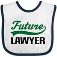thumbnail image 3 of Inktastic Future Lawyer Boys or Girls Baby Bib, 3 of 4