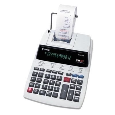 Canon P170DH 12-Digit Printing Calculator