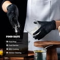 thumbnail image 6 of TitanFlex Disposable Nitrile Exam Gloves - 6-mil, Black, Small 100-ct Box, Heavy Duty, Latex Free, Food Safe for Cooking & Food Prep, 6 of 10