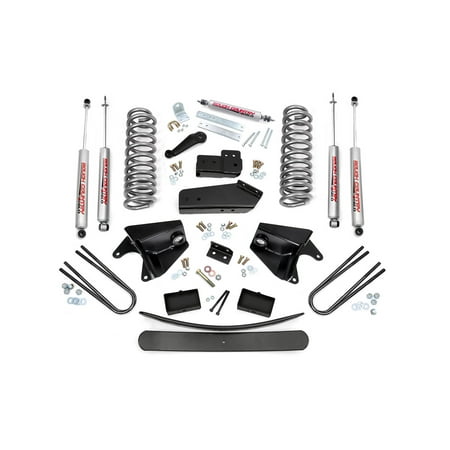 Bronco 4wd Front Lift - Rough Country - 470.20 - 6-inch Suspension Lift Kit w/ Premium N3 Shocks for Ford: 80-96 Bronco 4WD, 80-83 F100 4WD, 80-96 F150 4WD