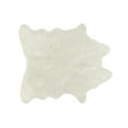 thumbnail image 1 of Luxe Classic Faux Hide Rug | 5.25'x7.5', 1 of 2