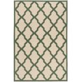 thumbnail image 2 of Safavieh Linden Gamal Geometric Indoor/Outdoor Area Rug, Cream/Green, 4' x 6', 2 of 8