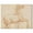 Gallery Wrapped, variant on Art Remedy Vintage Sketches Canvas, 45" x 36", Silver Frame, A Marble Horse on the Quirinal Hill (recto), c. 1513