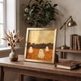 thumbnail image 5 of huayou Flower Field Ghost Framed Wall Picture, 7.87x7.87 inch, Halloween Art Decor Print, Ornament for Mantel, Entryway, Autumn Seasonal Layout, 5 of 7
