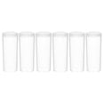 thumbnail image 1 of 6pcs Transparent Coin Storage Tubes Coin Holder Coin Storage Tube Holder Coin Tubes Dimes Coin Collection Storage Round Plastic Coin Holders, 1 of 9