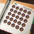 thumbnail image 5 of Nativity Scene Baby Jesus Mary Joseph Christmas Christian Bible 1" Planner Calendar Scrapbooking Crafting Clear Stickers, 5 of 7