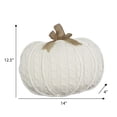 thumbnail image 2 of Way-To-Cel PL coussin en forme de citrouille tricoté câble, 2 of 4