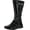 Vernice Nero, variant on Primigi Girls Tyra Quilted Dress Casual Boots with Buckle