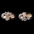 thumbnail image 2 of Pendientes de mariposa de cristal Zulema Pendiente de moda, 2 of 8