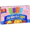 Jel Sert Fla Vor Ice Light Freeze & Serve Pops, 16 ea