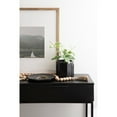 thumbnail image 3 of Kate and Laurel Anaya Wooden Three-Piece Decor Accent Set, Black and Light Natural Wood, Set of 3, Modern Tabletop Decor Set including a Planter Pot, an Accent Tray, and a Beaded Rope, 3 of 10