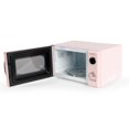 Nostalgia Retro 0.9 cu. ft. 800Watt Countertop Microwave, Pink, New