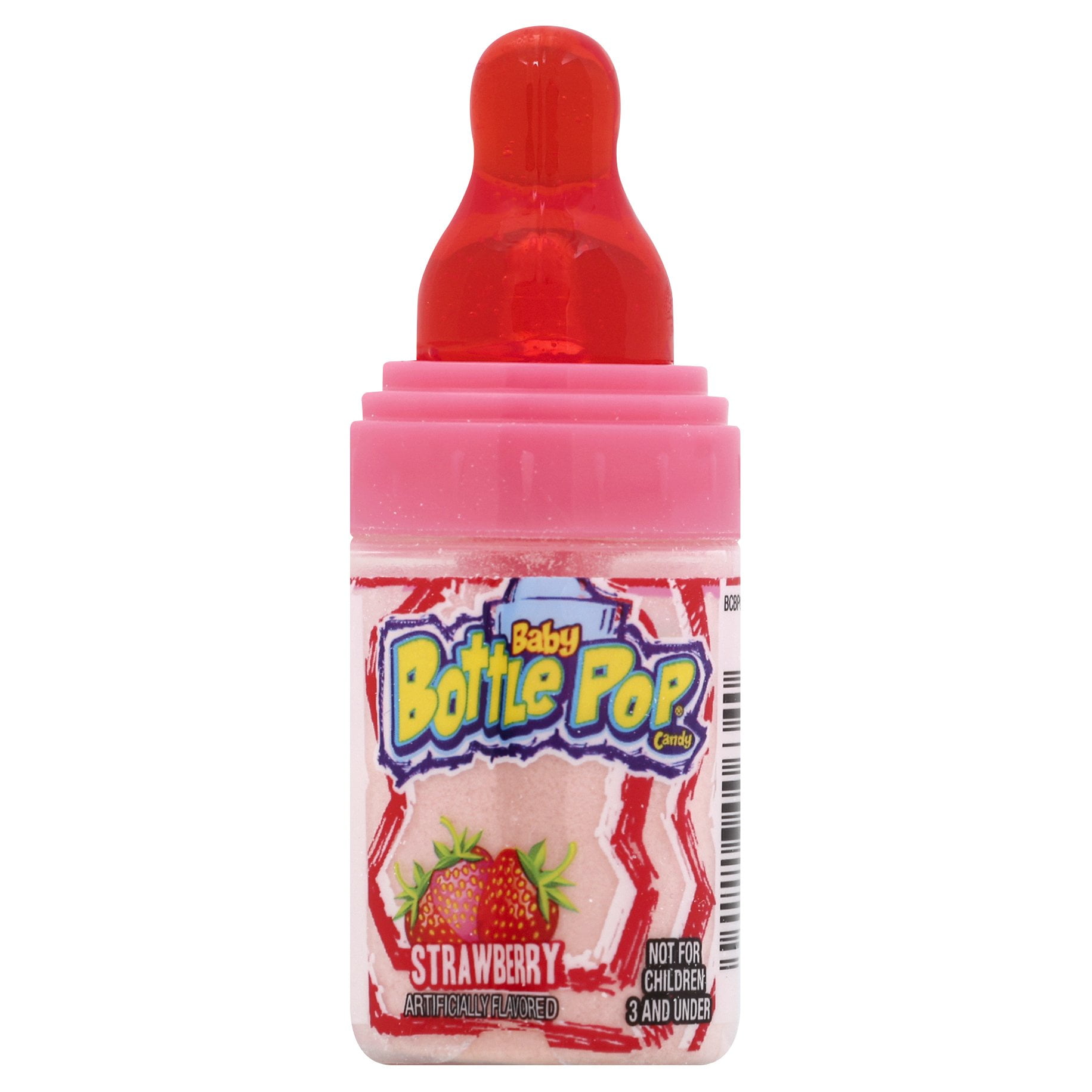 Baby Bottle Pop Original Candy Lollipops with Dipping Powder, Assorted Flavors, 1.1 oz