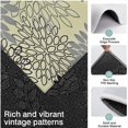 thumbnail image 3 of Gray Floral and Petal Pattern Kitchen Rugs Sets Of 3,Kitchen Runner Rugs Non Skid Washable,Decorative Kitchen Floor Mats for Kitchen,Sink,Laundry,17"x30"+ 17"x47" + 17"x59", 3 of 6